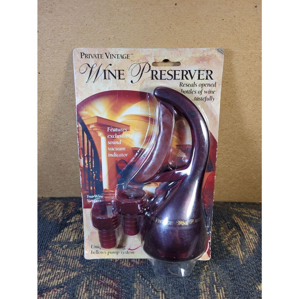 Jokari Private Vintage Wine Preserver- NIP